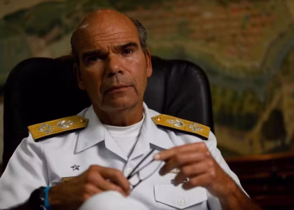 Brazilian Navy Commander Admiral Marcos Sampaio Olsen