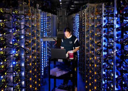 Large data-center infrastructure under development in Australia for artificial-intelligence computing.